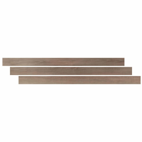Msi Highcliffe Greige 3/8" Thick X 1-3/8" Wide X 94" Length Vinyl End Cap Moulding ZOR-LVT-T-0123 - main